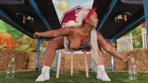 Oopsie!: Shemale Threeway at the Dairy Ranch