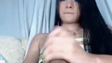 Horse ramrod ladyboy Jerking On cam