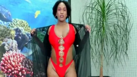 TS Granny Adrieli Pinheiro Self Sucks Her monstrous Horse ramrod