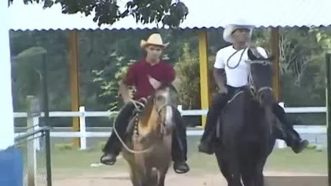 TS sexy Carla Fael With Cowboys..