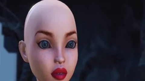 Alien Dickgirl bangs A Sex Servant In The Mystical Cave On The Exoplanet