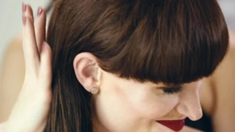 Transfixed: Paltrova's Poolside Stare