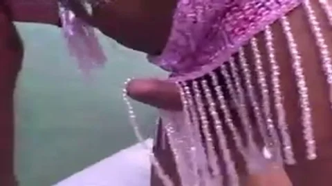 gang sexing A sleazy blonde tranny