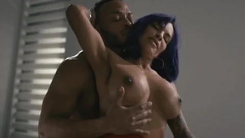 Transsensual: Clean cumshot along with Ts Foxxy