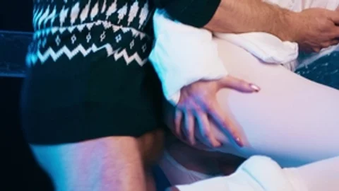 Trans Angels: Busty Tgirl Takes It Doggy-Style in the Cold