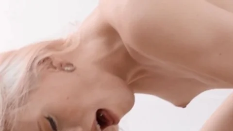 TransAngels.com - Blond hair Izzy Wilde exposing small tits