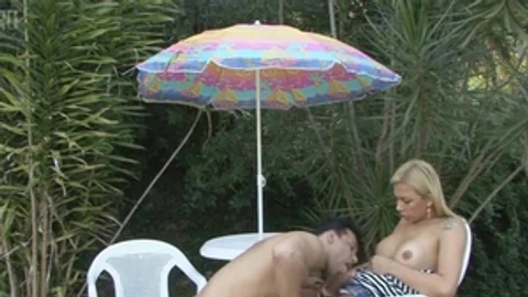 angel Star bonks Her Boyfriend Outdoor