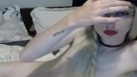 Emo legal age teenager shemale nasty Hard dong Jerking