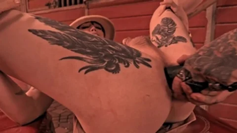 Transsexualangel.com: Brunette Lena Moon tease big dick