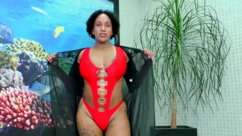 TS Granny Adrieli Pinheiro Self Sucks Her throbbing Horse weenie And Cums In mouth