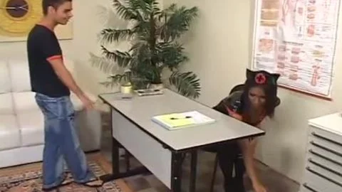 dark teenAGE tranny NURSES 2 - Scene 1