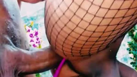 Biggest Colombian black tranny wang In History bonks