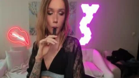 chic ladyboy Dancing And Teasing