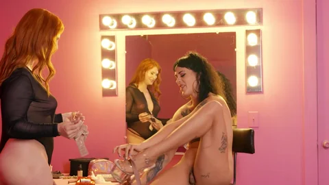 TransAngels.com: Maeve Rose reverse cowgirl