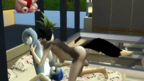 Futanari Furry manga - Dog Futanari And Rabbit girl